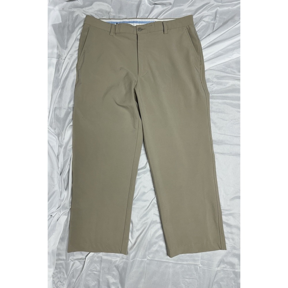 FootJoy FJ Performance Tour Chino Golf Pants Men's 36x28 Beige Relaxed Stretch